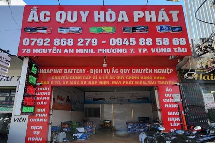 Cửa Hàng Ắc Quy Uy Tín Giá Tốt Tại Vũng Tàu