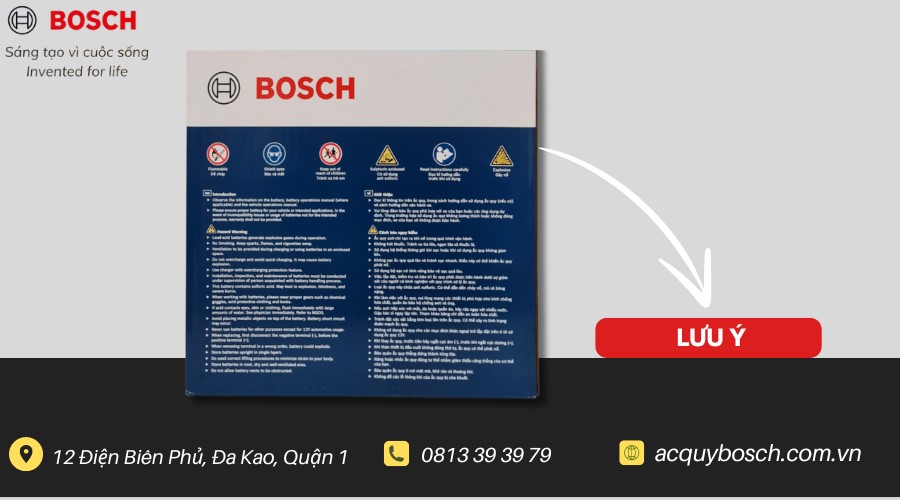 cách đọc thông số bình ắc quy bosch