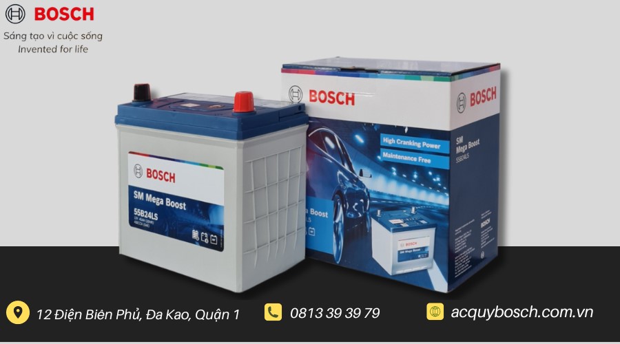 đọc thông số bình ắc quy bosch